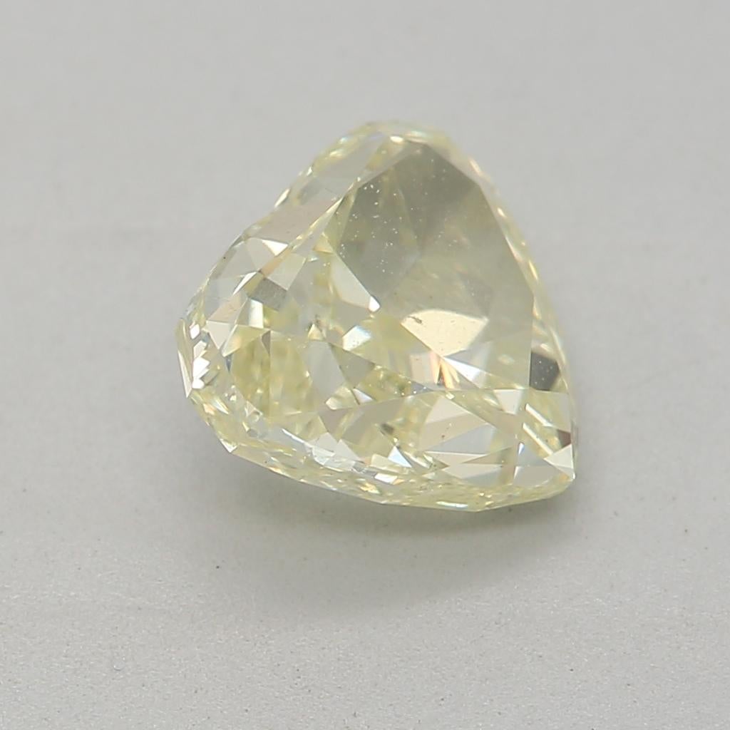 Women's or Men's GIA Certified 1.01 W - X Colour SI1 Clarity Diamond For Sale