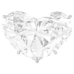 Anello con diamante a cuore Brilliante certificato GIA da 10,11 carati