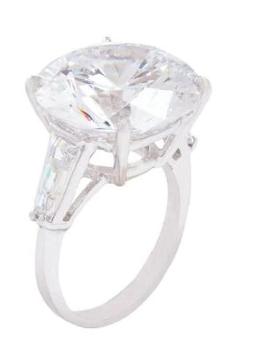 6 carat natural diamond ring