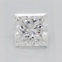 GIA Certified 1.01ct Princess Diamond Circle Halo Gold Pendant Necklace