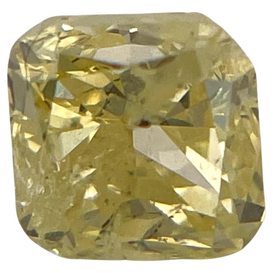 GIA Certified 1.02 carat Fancy Intense Yellow Natural Diamond