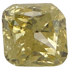 GIA Certified 1.02 carat Fancy Intense Yellow Natural Diamond