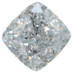 GIA Certified 1.02 Carat Fancy Light Gray Green I1 Clarity Diamond