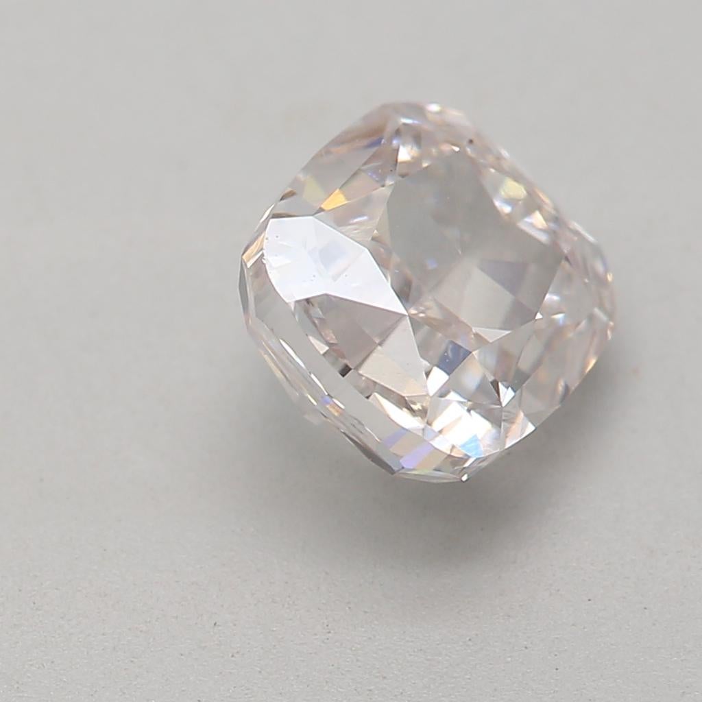 Women's or Men's GIA Certified 1.02 Carat Light Pink VS1 Clarity Diamond For Sale