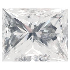 Diamant naturel de 1,02 carat de taille princesse certifié par le GIA