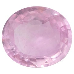GIA Certified 10.20 Carats Unheated Pink Sapphire 