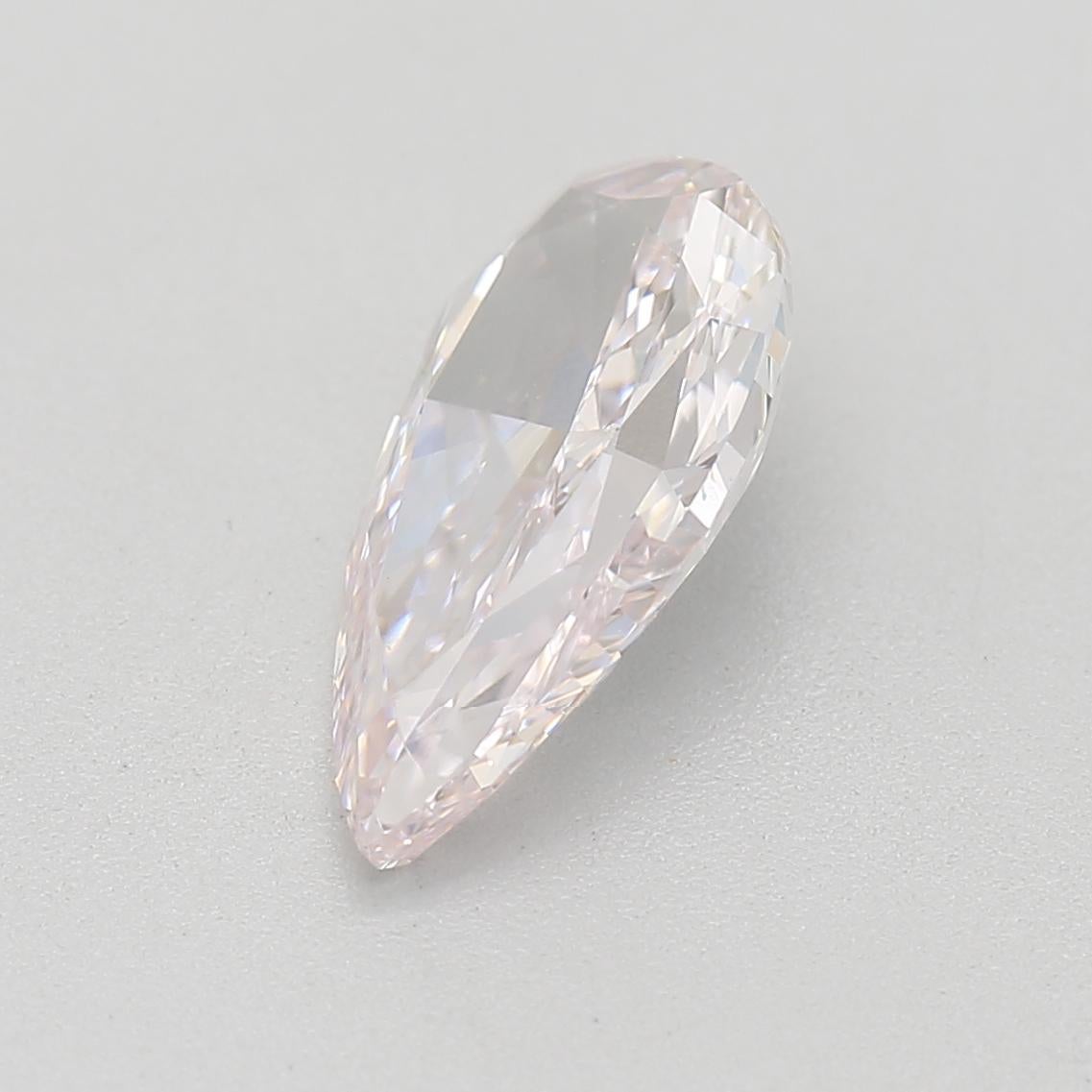 Women's or Men's GIA Certified 1.03 Carat Faint Pink VVS1 Clarity Diamond For Sale