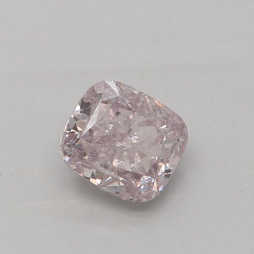 Certificate: GIA
Report Number: 2225671205
Shape And Cut: Cushion
Carat Weight: 0.70carat
Measurements: 5.06 x 4.51 x 3.31 mm
Color Grade: Fancy Brownish Purplish Pink

This Fancy Brownish Purplish Pink diamond is a unique and captivating diamond