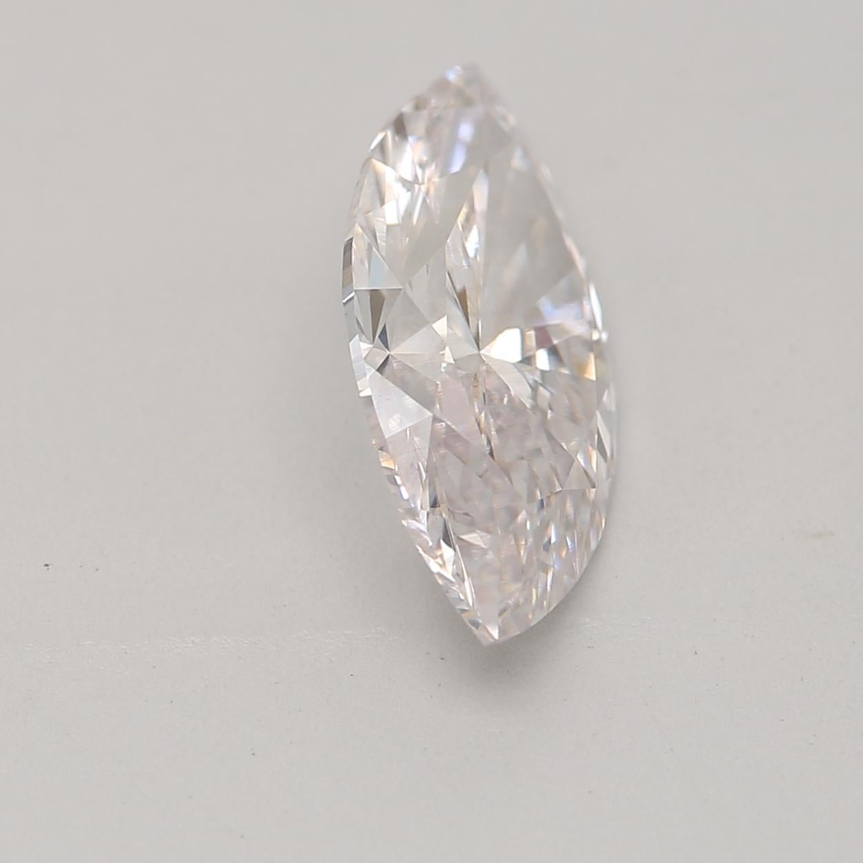 Marquise Cut GIA Certified 1.03 Carat Faint Pink VVS2 Clarity Diamond For Sale