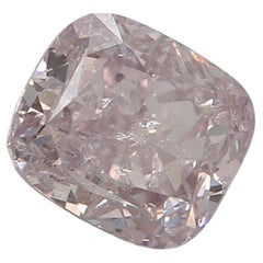 GIA Certified 0.70 Carat Fancy Brownish Purplish Pink I1 Clarity Diamond