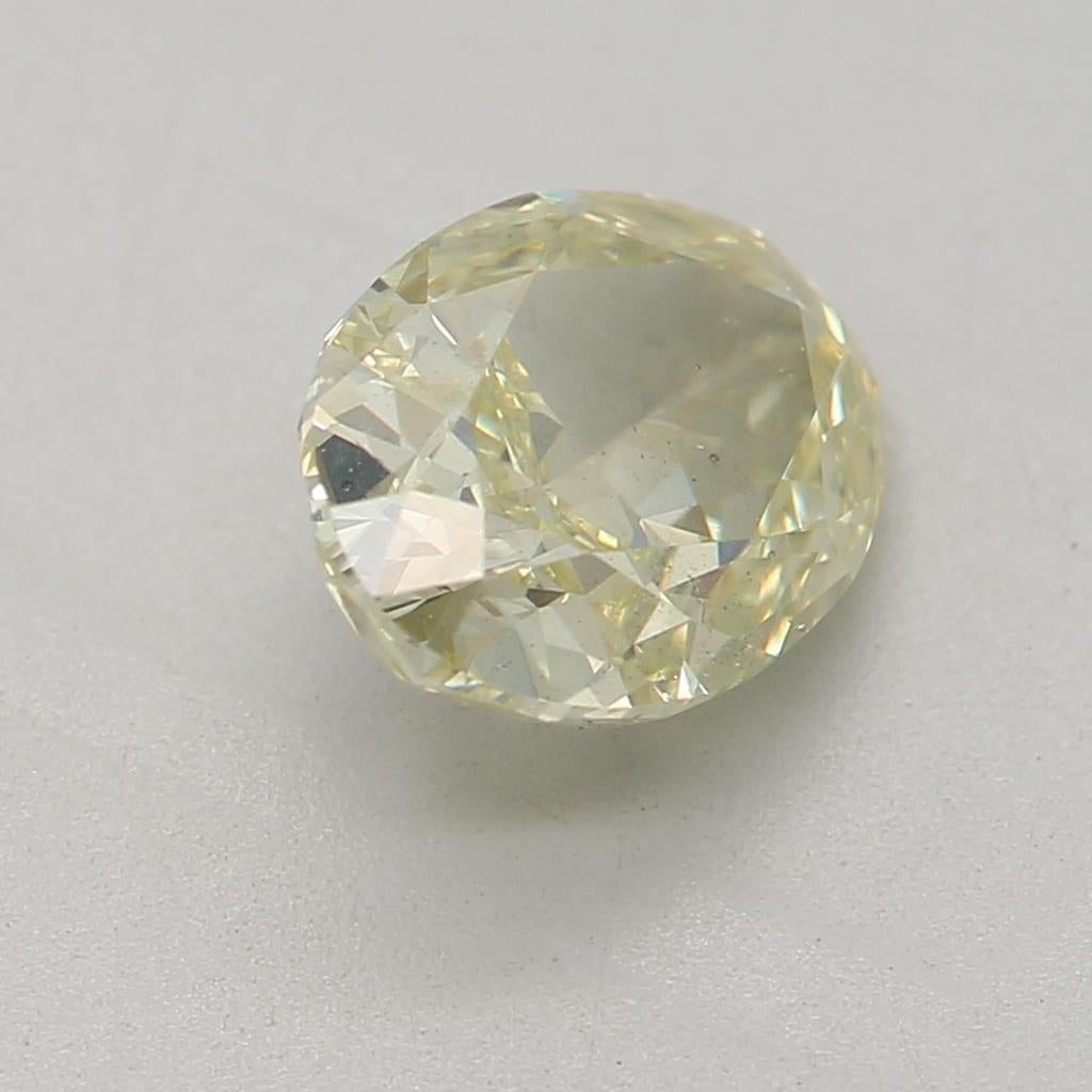 Femenino o masculino Diamante certificado por GIA de 1,03 quilates de color amarillo verdoso fantasía y claridad SI2 en venta