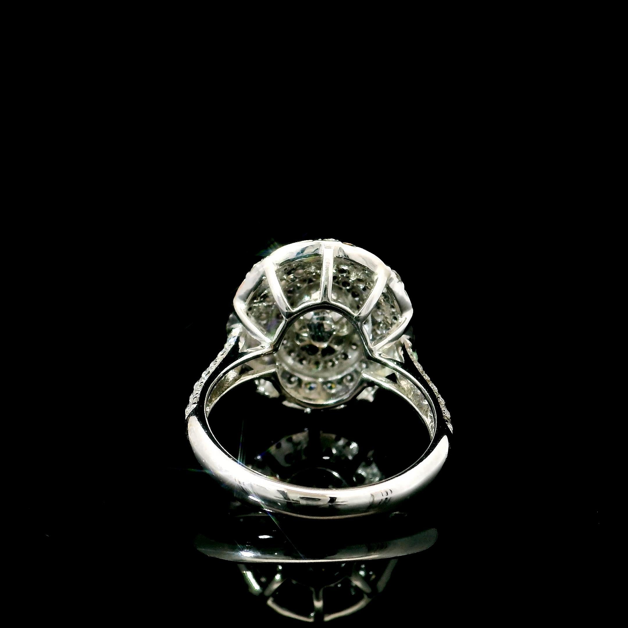 Diamant jaune verdâtre fantaisie certifié GIA de 1,03 carat de pureté SI2 Unisexe en vente