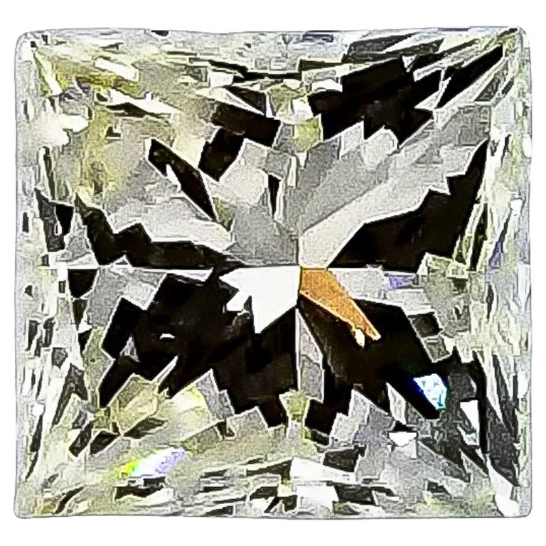 GIA Certified 1.03 Carat Rectangular Modified Brilliant Diamond For