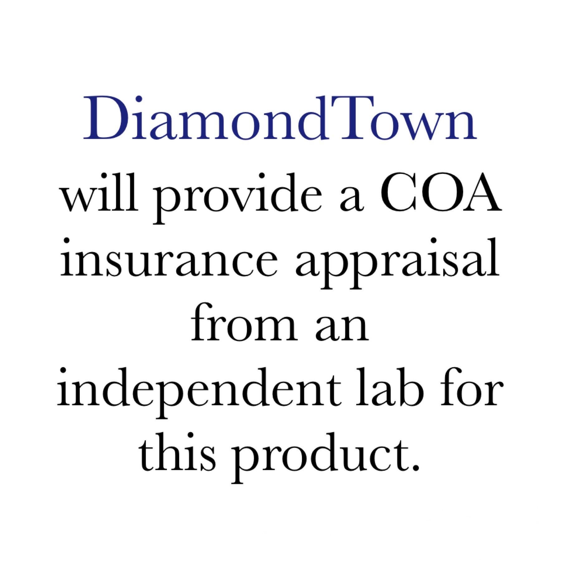 DiamondTown GIA Certified 1.03 Carat Total Diamond Weight Three-Tier Drop Neck. 3