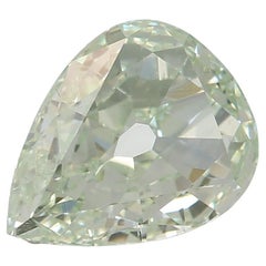 Diamante certificato GIA da 1,04 carati, di colore verde chiaro e fantasia, con purezza SI1