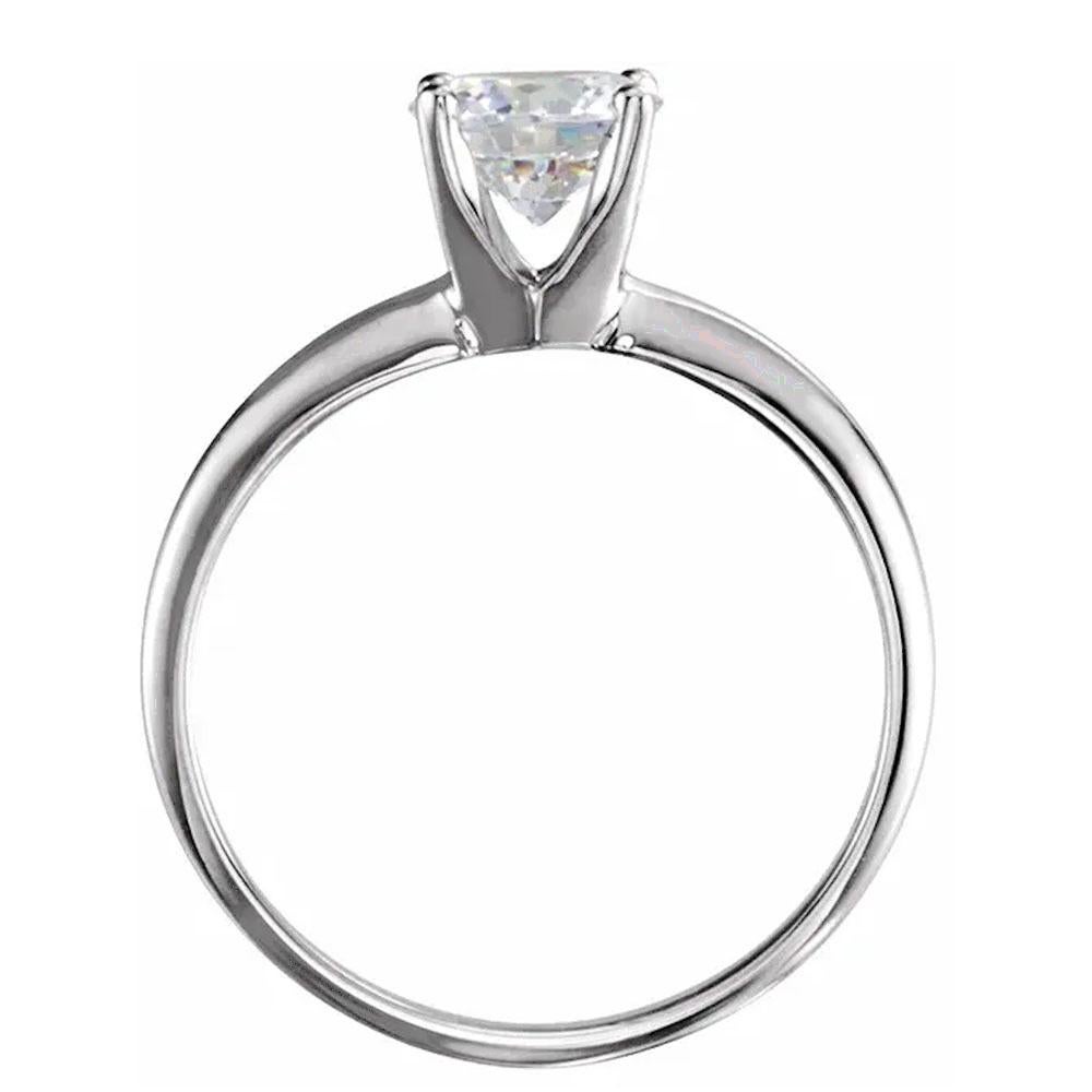 Bague de fiançailles en diamant certifié GIA de 1,04 carat, rond, de couleur SI1 F

Diamant de qualité supérieure de 1,04 carat
Clarté Si1 et couleur F, également appelée 