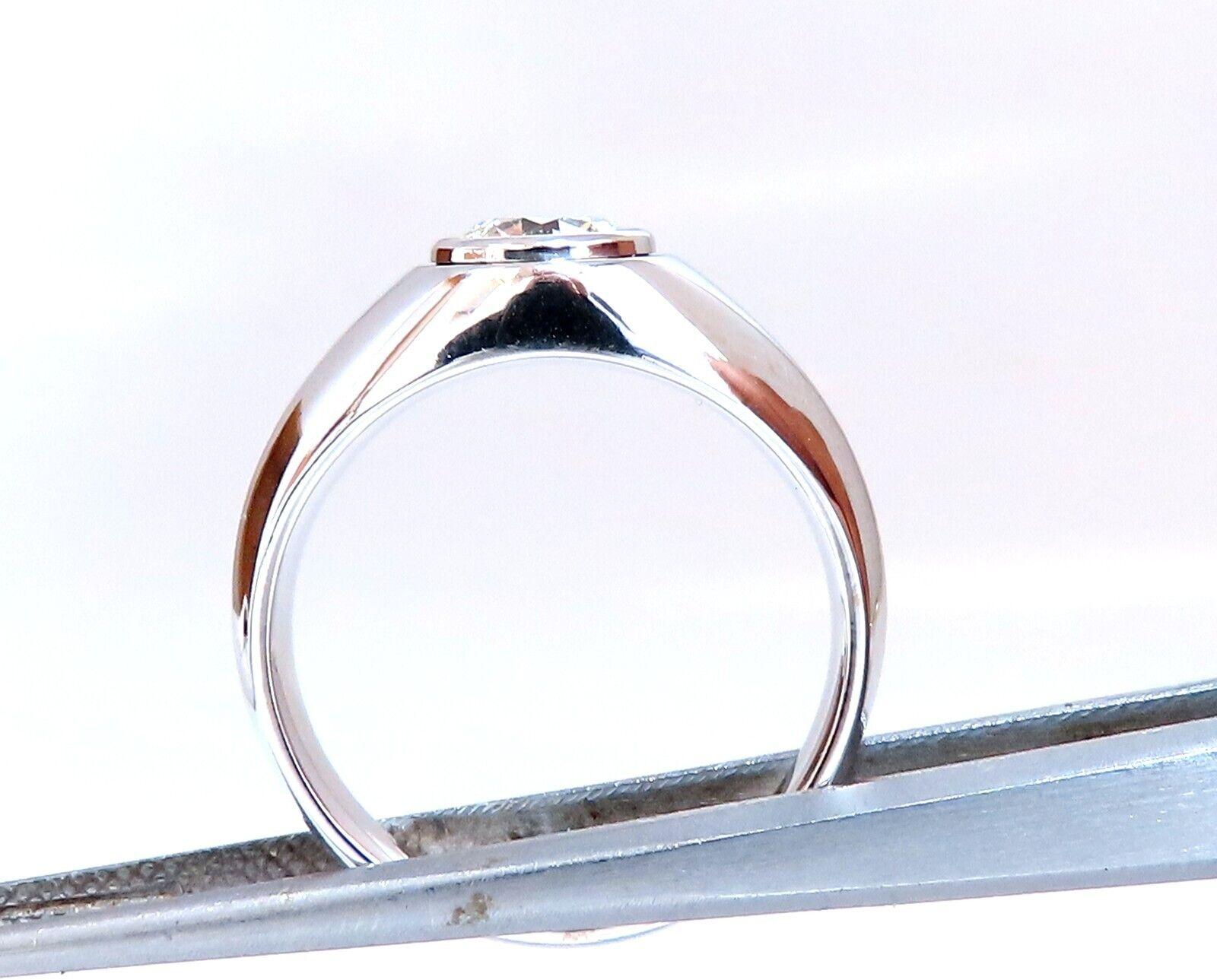 mens single diamond ring