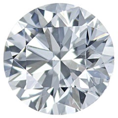 Diamant naturel brillant circulaire de 1,05 carat de couleur I et de pureté VS2 certifié par le GIA