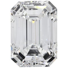 GIA Certified 10.50 Carat Emerald Diamond Ring