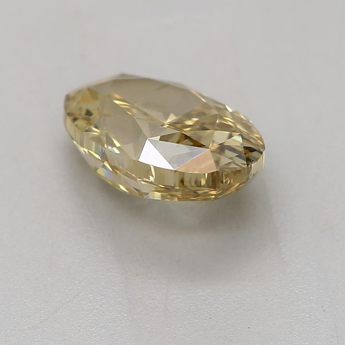 GIA Certified 1.06 Carat Fancy Deep Brownish Greenish Yellow SI1 Clarity Diamond In New Condition For Sale In บางรัก, TH