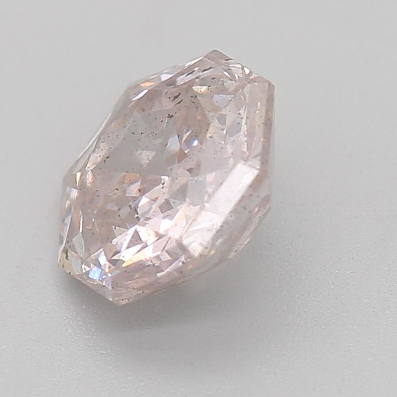 Taille octogone Diamant rose clair de 1,06 carat de pureté SI2 certifié par le GIA en vente