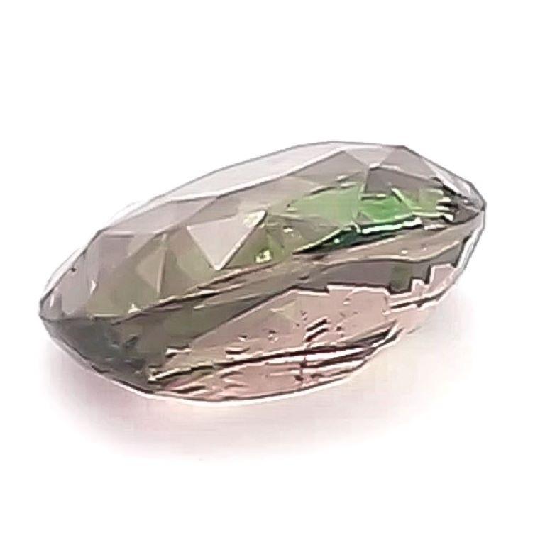 Natural Color Change Alexandrite Stone 1.06 carats with GIA Report / JupiterGem In New Condition For Sale In Los Angeles, CA