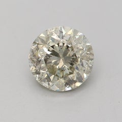 GIA Certified 1.06 Carat Q - R Colour I2 Clarty Diamond