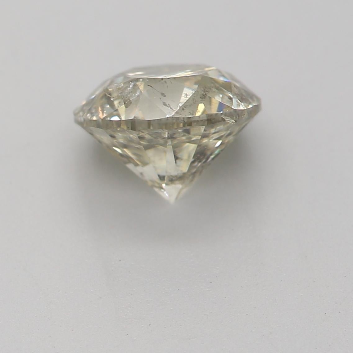 Diamante certificato GIA da 1,06 carati con colore Q - R e chiarezza I2 In condizioni Nuovo in vendita a บางรัก, TH