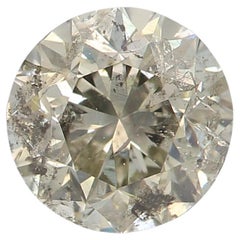 GIA Certified 1.06 Carat Q - R Colour I2 Clarty Diamond