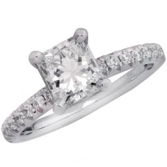 GIA Certified 1.07 Carat Diamond Engagement Ring