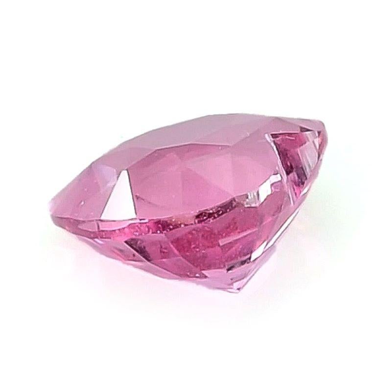 Saphir rose chauffé de 1.07 carats certifié GIA  Neuf - En vente à Los Angeles, CA