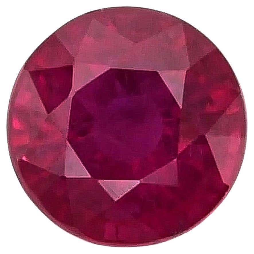 1.25 Ct AIGS Certified Natural Burma Ruby No heat Pigeon Blood color ...