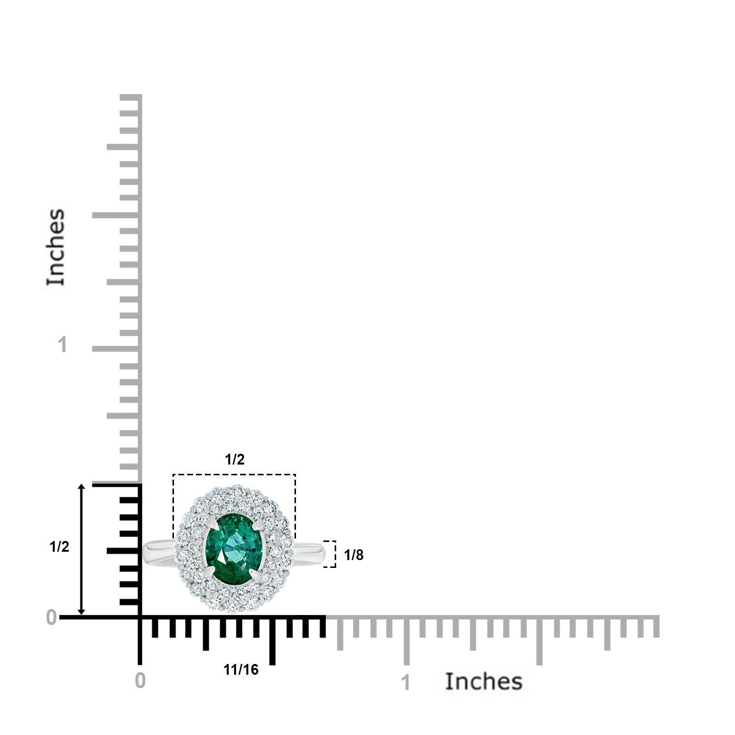 GIA Certified 1.07ct Brazilian Paraiba Tourmaline and Diamonds in Platinum Ring For Sale 2