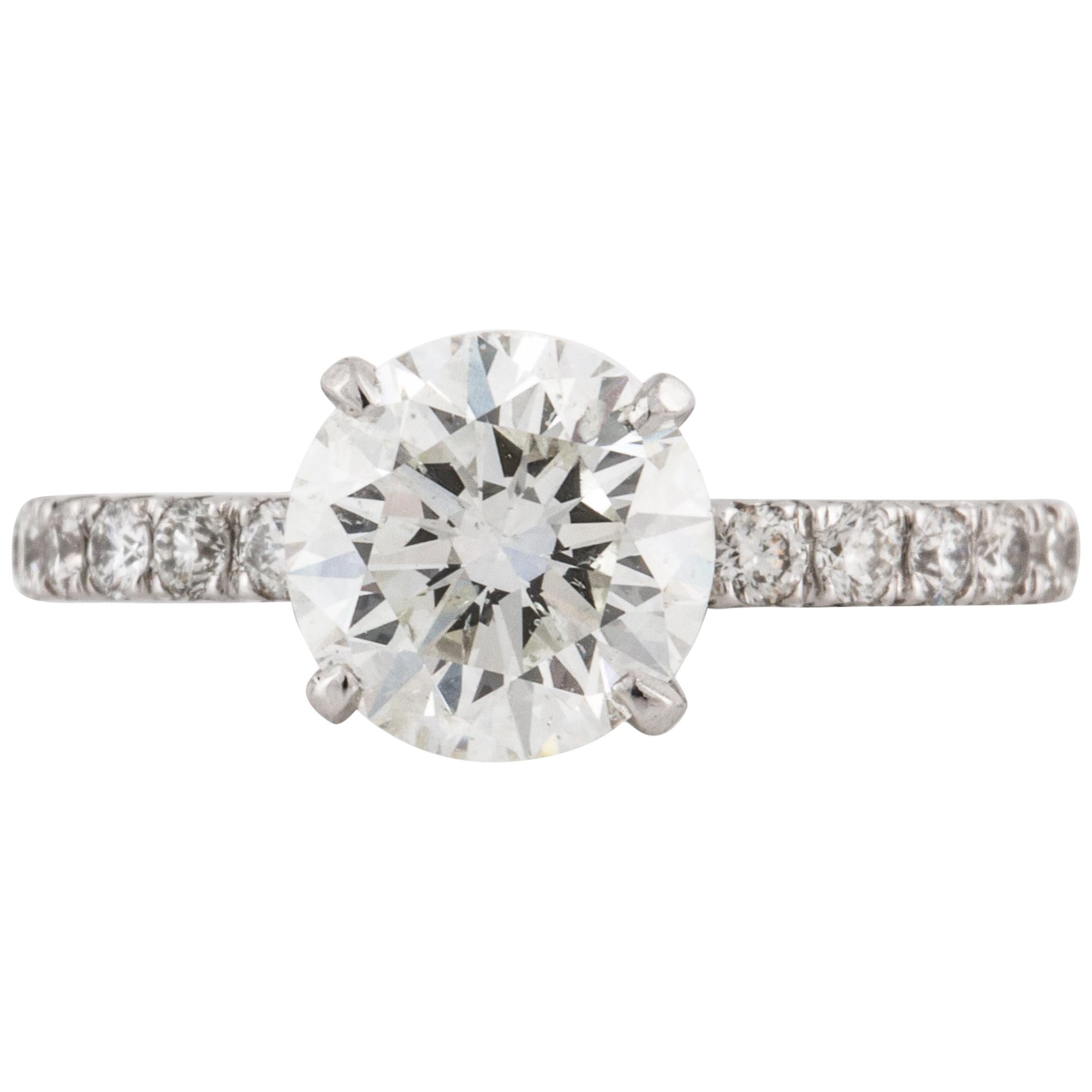 GIA Certified 1.08 Carat Diamond Solitaire Ring