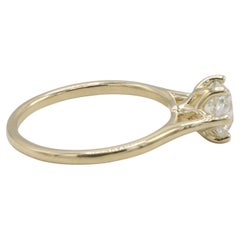 GIA Certified 1.08 Carat Old Mine Brilliant I S2 Natural Diamond Engagement Ring