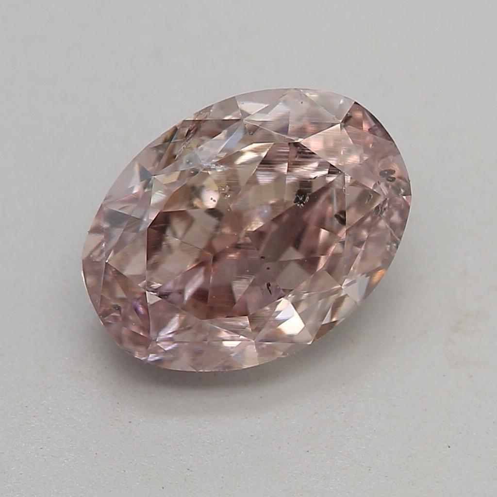Certificato: GIA 
Numero del rapporto: 6381287940
Forma e taglio: Ovale
Peso in carati: 1.09 carati
Misure: 7,19 x 5,38 x 3,43 mm
Grado di colore: Rosa Marrone Fantasia 

CARATTERISTICHE DEL DIAMANTE:

Questo diamante fancy brown pink è un diamante