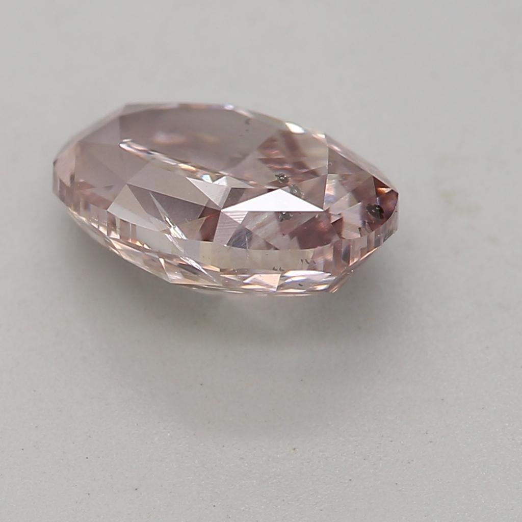 Diamante certificato GIA da 1,09 carati Fancy Brown Pink con purezza I1 In condizioni Nuovo in vendita a บางรัก, TH
