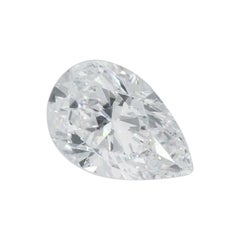 GIA Certified 1.09 Carat Pear Shape Cut Loose Diamond E / IF