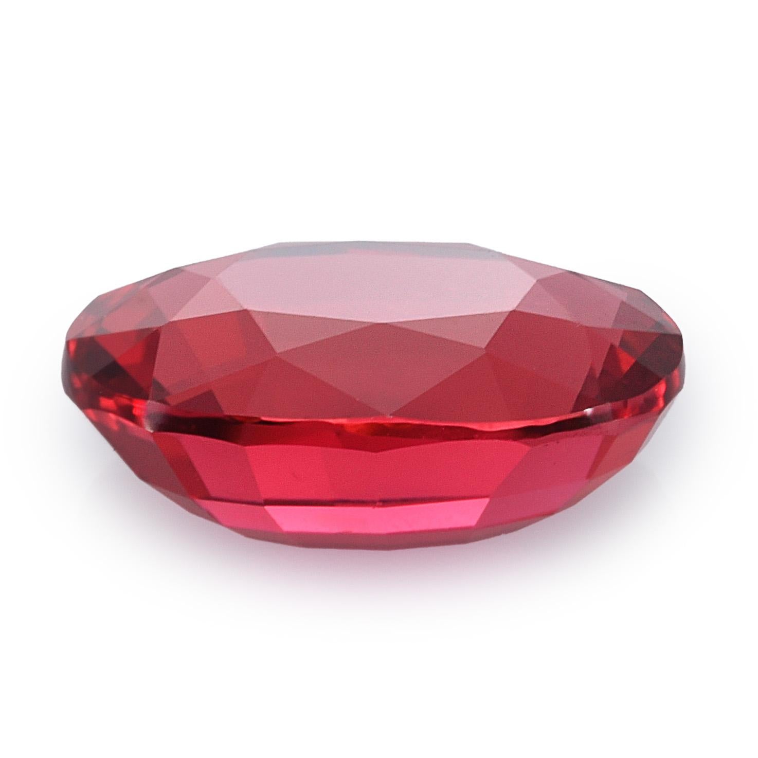 GIA Certified 1.09 Carats Unheated Mozambique Ruby In New Condition For Sale In Los Angeles, CA