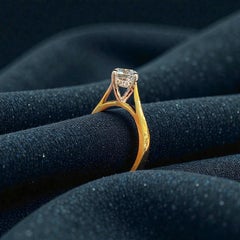 GIA Certified 1.10 Carat D Flawless Round Brilliant Hidden Halo Ring 18K Gold