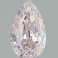 GIA Certified 1.10 Carat Fancy Light Pink Pear Cut Diamond Loose