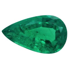 GIA Certified Natural Colombian Emerald 1.10 Carats