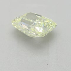 GIA Certified 1.11 Carat Fancy Yellow Green SI2 Clarity Diamond