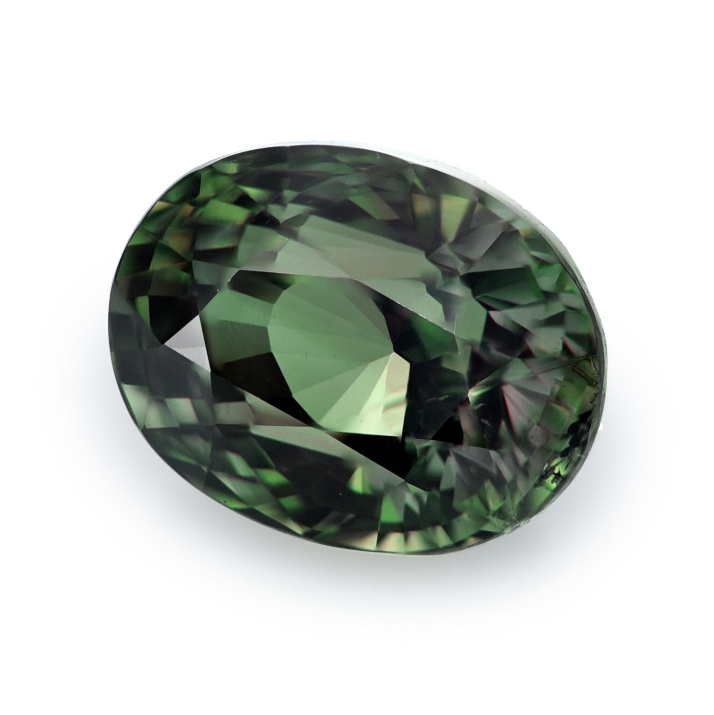 Mixed Cut GIA Certified 1.11 Carats Color Change Alexandrite For Sale