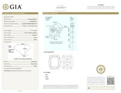 GIA Certified 11.13ct Cushion Diamond VVS2 FIY Loose or Set in Solitaire Ring