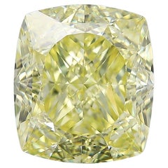 GIA Certified 11.13ct Cushion Diamond VVS2 FIY Loose or Set in Solitaire Ring