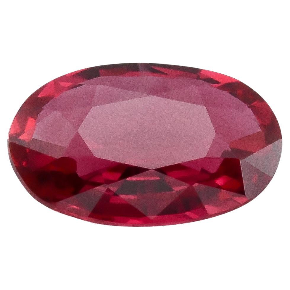 GIA Certified 1.12 Сarats Unheated Mozambique Ruby For Sale