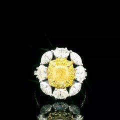 GIA Certified 1.13 Carat U - V Colour VS1 Clarity Diamond Ring