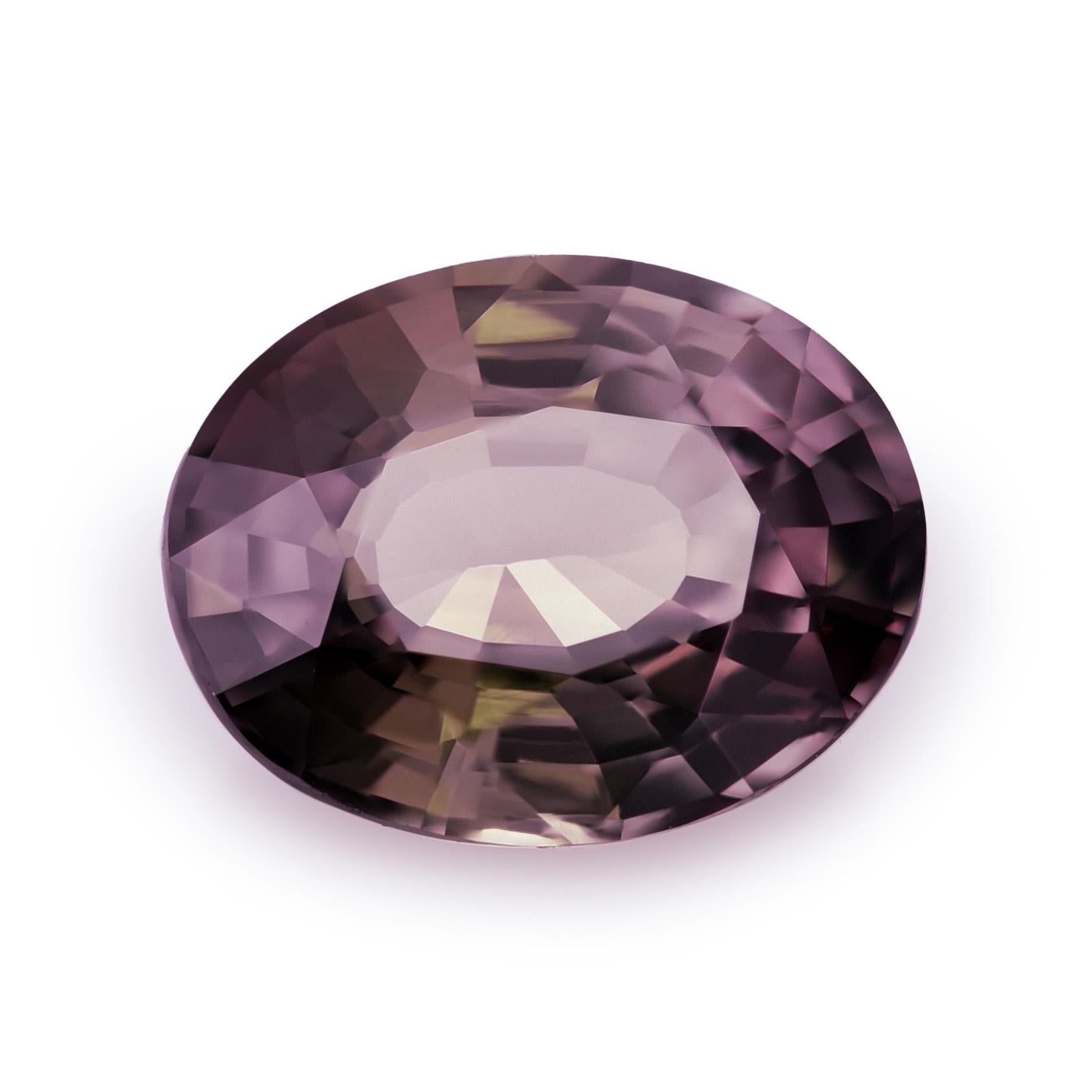 Mixed Cut GIA Certified 1.13 Carats Color Changes Alexandrite For Sale
