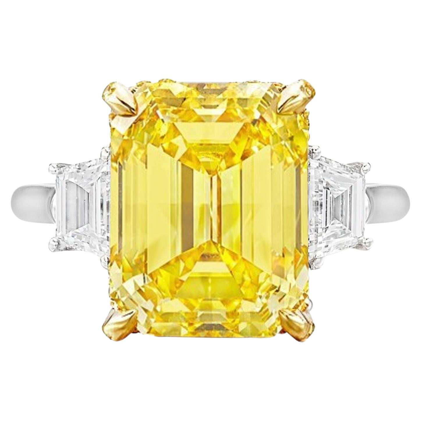 9 Carat Fancy Yellow Ring 80 For Sale on 1stDibs 9 carat yellow